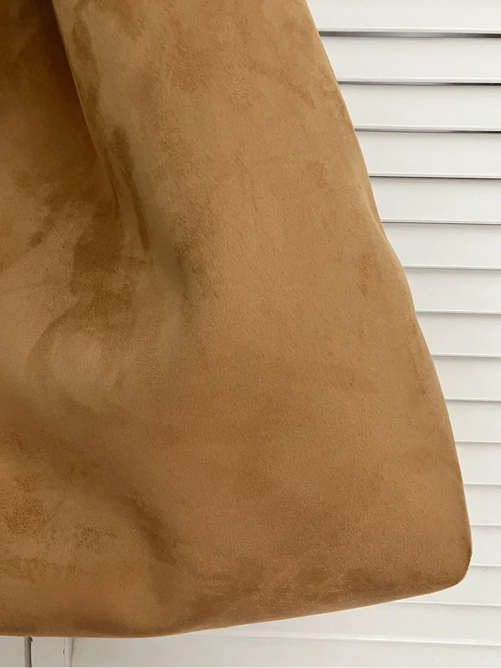 NWT GAP Vegan Suede Slouchy Tote  (Honey Brown )